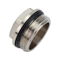 Пробка коллекторная концевая KROMWELL 1" с уплотнителем EU.ST6211050 1_k