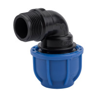 Отвод с наружной резьбой Unio d 25 мм x 3/4" 82025000000M034b