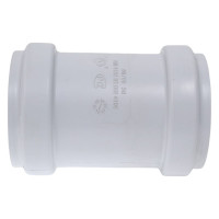 Двухраструбная муфта PRO AQUA STILTE PLUS 58 мм STPL30058