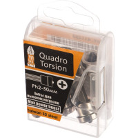 Бита с ограничителем (5 шт; Рh2; 50 мм) Quadro Torsion 411250