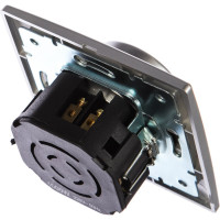 Диммер Lezard MIRA, 1000W, со вставкой, металлик серый 701-1010-157