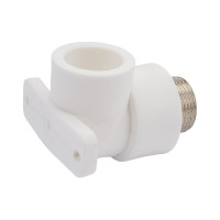 Угольник LAMMIN PPR с креплением, НР 25х3/4" Lm31054025020