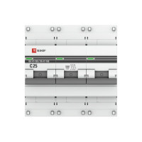 Автоматический выключатель EKF 3P 25А 10kA ВА 47-100 PROxima mcb47100-3-25C-pro