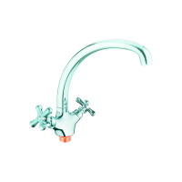 Смеситель для кухни RUSH Bianki с высоким, поворотным изливом, хром BI7650-27