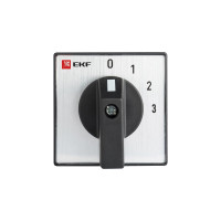Кулачковый переключатель EKF ПК-1-101, 10А, 1P, 0-1-2-3, PROxima pk-1-101-10