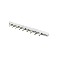 Соединительная шина EKF типа PIN для 2-фазной нагрузки, 100А, 54 модуля pin-02-100