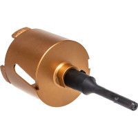 Коронка кольцевая алмазная по бетону в сборе (82 мм; SDS-Plus) FIT 33486