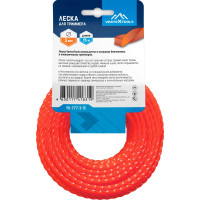 Леска (3 мм; 15 м; витой квадрат) для триммера vertextools YK-777-3-15