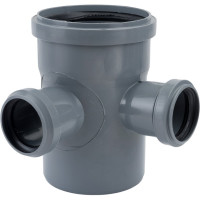 Крестовина ПОЛИТЭК двухплоскостная, 110х50х50/87.5 градусов 60155090