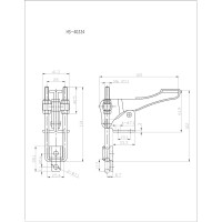 Стягивающий зажим HS CLAMP HS-40334