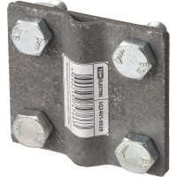 Соединительный зажим TDM ELECTRIC 4-х болтовой полоса-прут SQ2401-0039