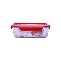 Стеклянный контейнер OURSSON красный CG1502S/RD