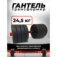 Пластиковая разборная гантель BARFITS 24.5кг 1181160714