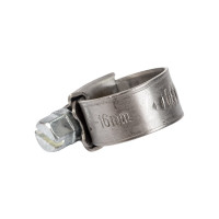 Червячный хомут CNIC 10-16/9.7 мм, W4 нержавеющая сталь, усиленный BS5315 67-2D1016 52563