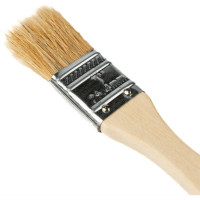 Плоская малярная кисть SAMGRUPP с деревянной ручкой, 25 мм, 1" SAMC-027001025