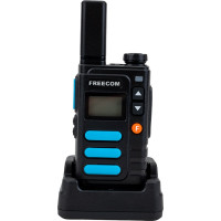 Black Комплект радиостанций Freecom MT-777 из 2 штук 400-470 МГц LPD/PMR/99 каналов/3 Вт/2000 мАч черный MT-777 Black SR-00005