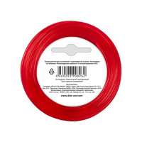 Корд триммерный на подвесе Speed line 2.4 мм, 12 м, красный, звезда DDE 908-962