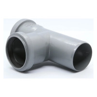 Тройник Flextron D 50 мм 87,5 градусов для внутренней канализации 139802