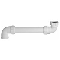 Отводная труба McAlpine 90град. (внут.1 1/2-нар.1 1/2) длина 320мм (с двумя отводами) HC13L