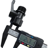 Пластиковый кран Профитт 3/4 нр х 3/4 вр 1892051