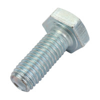 Болт МЕТАЛЛСЕРВИС М10x25 DIN 933, с полной резьбой, цинк, 40 шт. 1240749