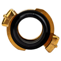 Универсальное соединение для воды TITAN LOCK NEPTUN (GEKA) с наружной резьбой BSP 1", латунь, TLNPM1-BR