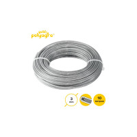 Леска для триммера Gold 3 мм, 10 м, стальной трос POLYAGRO 7704930