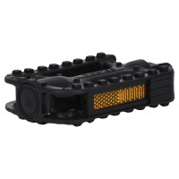 Педали Feimin FP-804, 113х78мм, 1\2, база пластик, стальная ось 12мм, комфорт, 343гр, черные H000010696