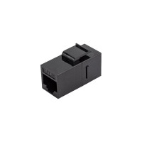 Проходной неэкранированный адаптер формата Keystone Cabeus RJ45-RJ45 (8p8c), категория 5е, CA-KJ-8p8c-C5e