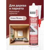 Акриловый герметик для дерева и паркета KUDO клен/ясень, 280 мл KSK-321