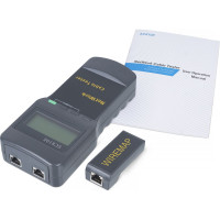 Тестер для витой пары c LCD дисплеем Cabeus (SC8108) CT-LCD-RJ45