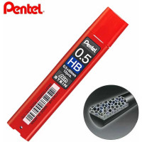 Грифели для автоматических карандашей Pentel Ain Stein C275S-HB 0.5 мм, 12 грифелей, в тубе, HB 586229