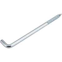 L-образный крюк-шуруп ЕВРОПАРТНЕР zn, 8x160 мм, 2 шт. 13 0039 4