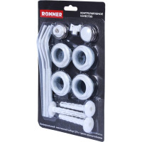 Монтажный комплект ROMMER 13 в 1 (ral9016) c 3-мя кронштейнами, 3/4 RG008Q281CUFH5