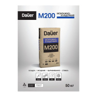 Монтажно-кладочная сухая смесь Dauer м-200 50 кг Z-20*50