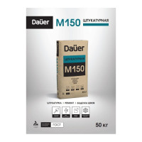 Штукатурная сухая смесь Dauer м-150 50 кг ZP-15*50