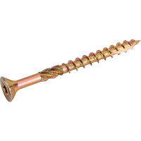 Саморез с фрезой по дереву INFIX потайной, 5x60 мм, ЦЖ, TX25, 100 шт. 60054