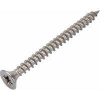 Универсальный саморез Невский Крепеж нерж. сталь А2, 5,0x60, потайная головка, 4 шт. пакет нк 823003