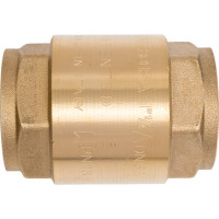 Обратный пружинный клапан STOUT Svc-0011-000032 1 1/4"  муфтовый, с металлическим седлом RG008T8CLI9LTE