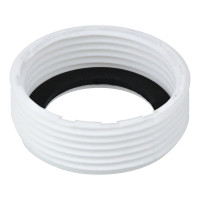 Переходник для сифона MasterProf 1.1/2" х 1.1/4" с резьбой, пластик ИС.110618