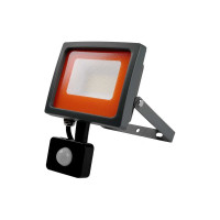 Светодиодный прожектор Jazzway PFL-SC SENSOR 30Вт 6500К IP54 190-260В закаленное матовое стекло 5001411