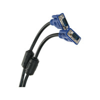 Соединительный кабель TV-COM SVGA (15M/15M) 10m 2 фильтра QCG120H-10M
