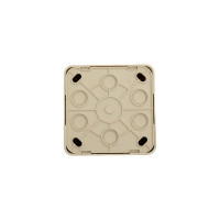 Розетка ТВ Lezard VIOLA, оконечная, кремовая 751-0300-130