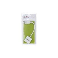Кабель-переходник Telecom DisplayPort - DVI-F 0,2m TA557