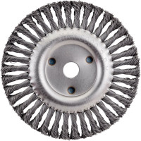 Щетка металлическая крученая OXCRAFT 200х22,2мм 06081213