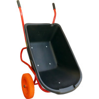 Тачка 2-х колесная Промышленник 110л. антиударная, колесо литое 3,25/8 ПРОМ-110А2КЛ