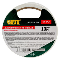 Универсальная армированная лента FIT IT Ductape белая 48 мм х 10 м 11756