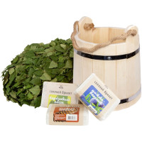 Соляной брикет БАННАЯ ЛИНИЯ Мята, 1.2 кг 11-534