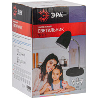 Настольный светильник ЭРА N-116-Е27-40W-BK черный Б0047201