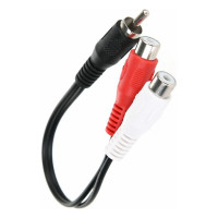 Кабель-разветвитель Telecom, 1RCA M - 2RCA F TAV4954-0.2M